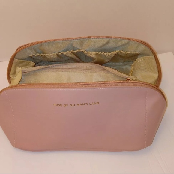 rose of no mans land Handbags - Rose of No Man's Land PINK Large Capacity Cosmetic Makeup Beauty Bag Pockets NWT